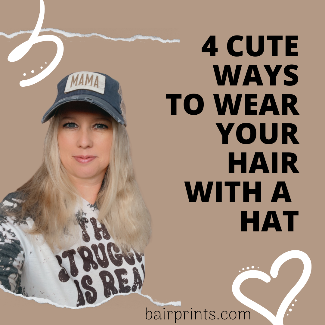 4 Cute Ways to Wear Your Hair with a Hat