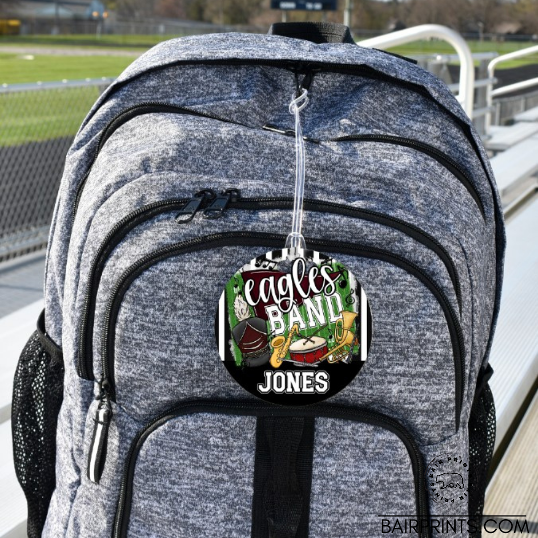 Sports Aluminum Bag Tag