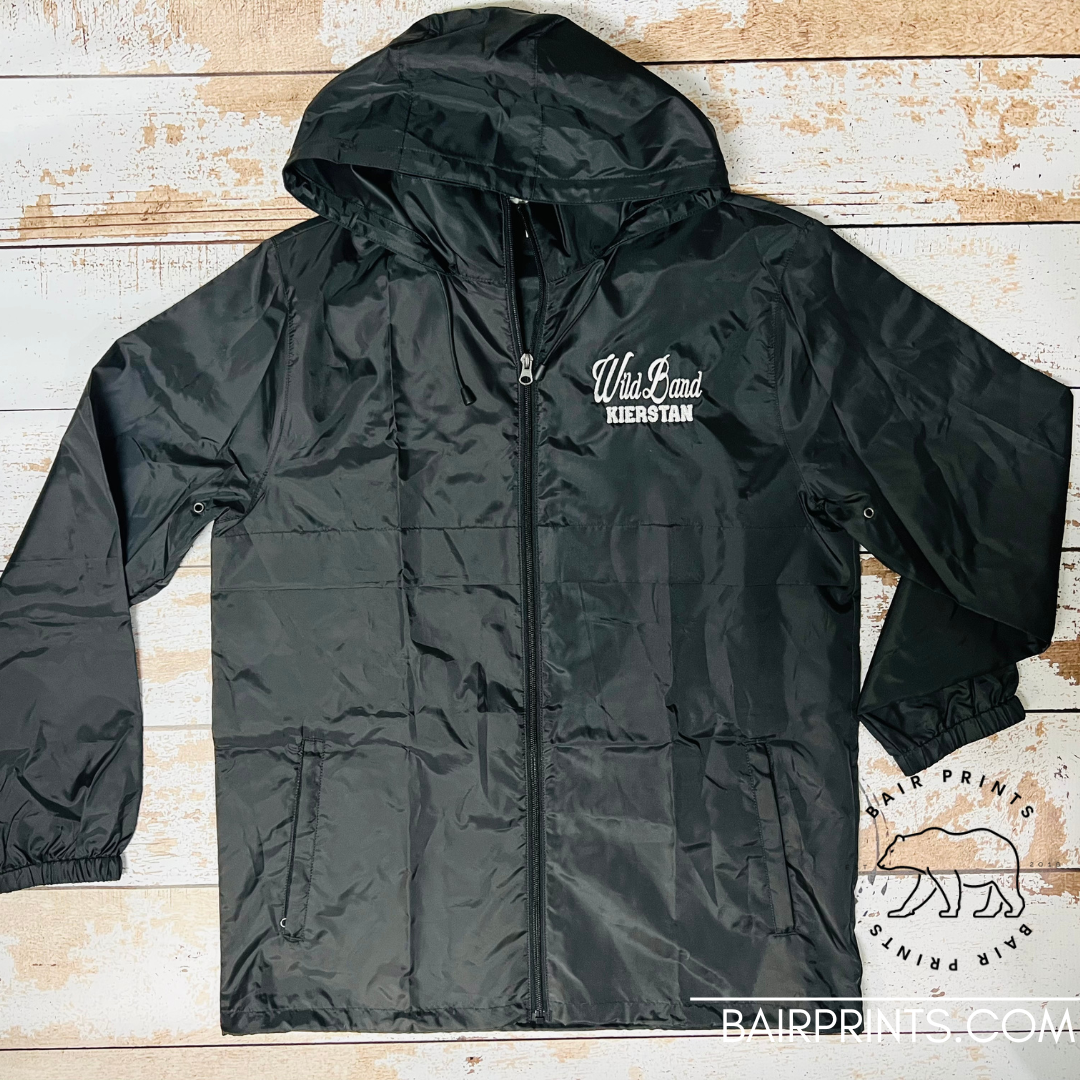 Youth Embroidered Rain Jacket