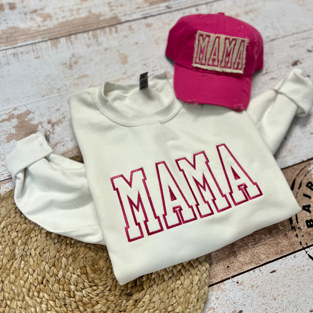 MAMA Embroidered Sweatshirt