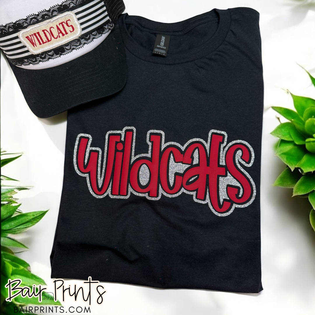 Glitter and Puff Mascot Shirt