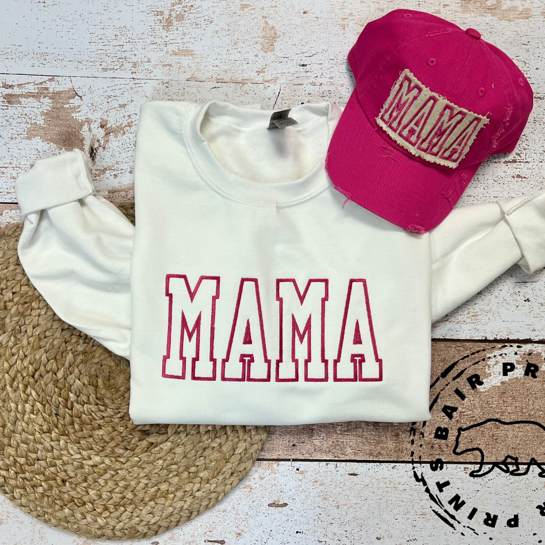 MAMA Embroidered Sweatshirt