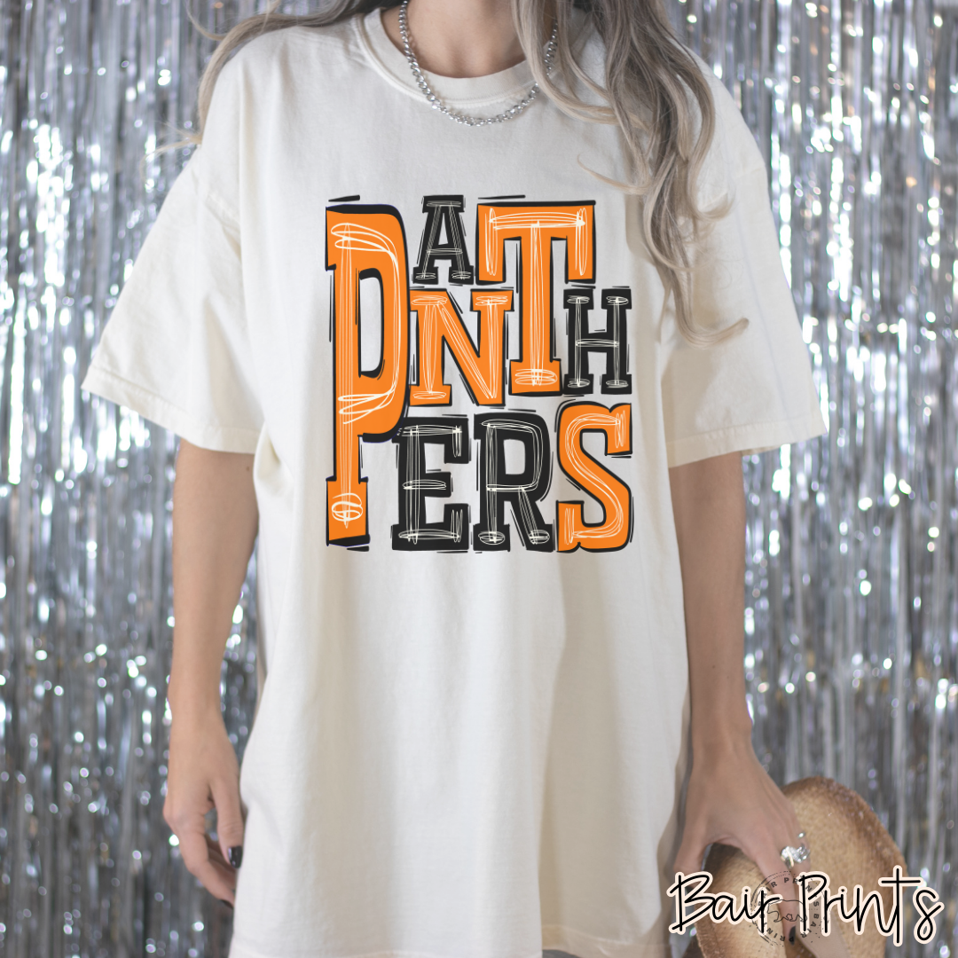 Panthers Sporty Mascot Shirt