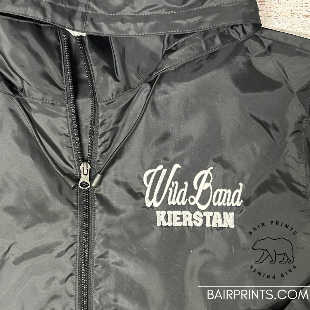 Youth Embroidered Rain Jacket