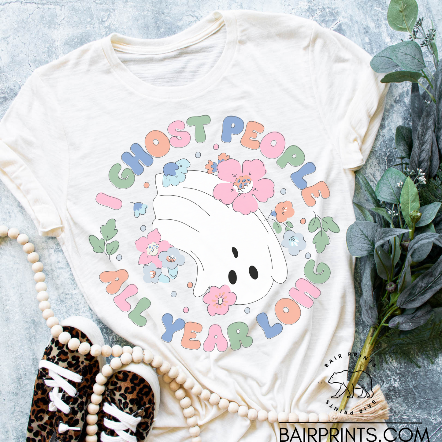 I Ghost People Are Year Long DTF Tee
