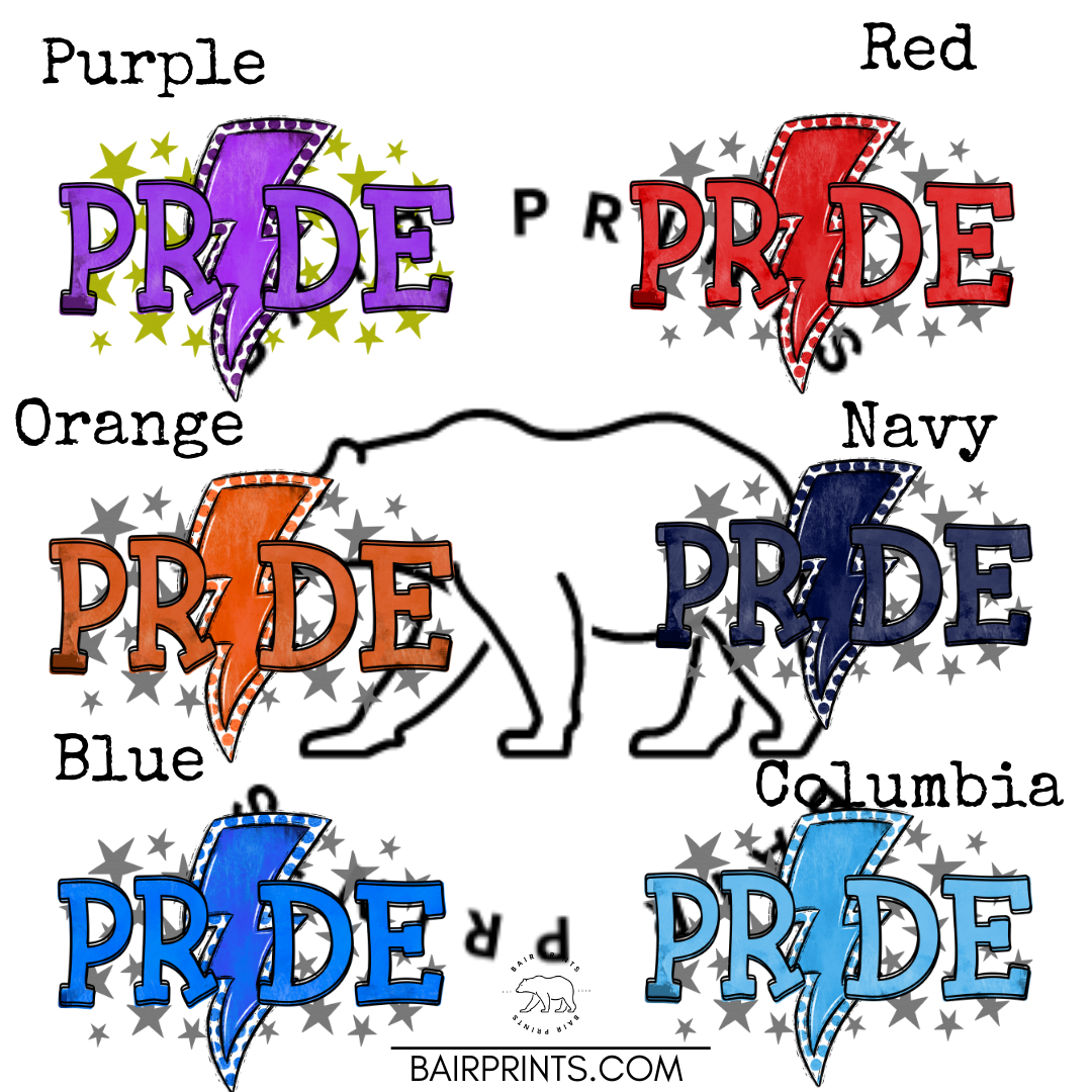 Bolt Pride Tee Shirt