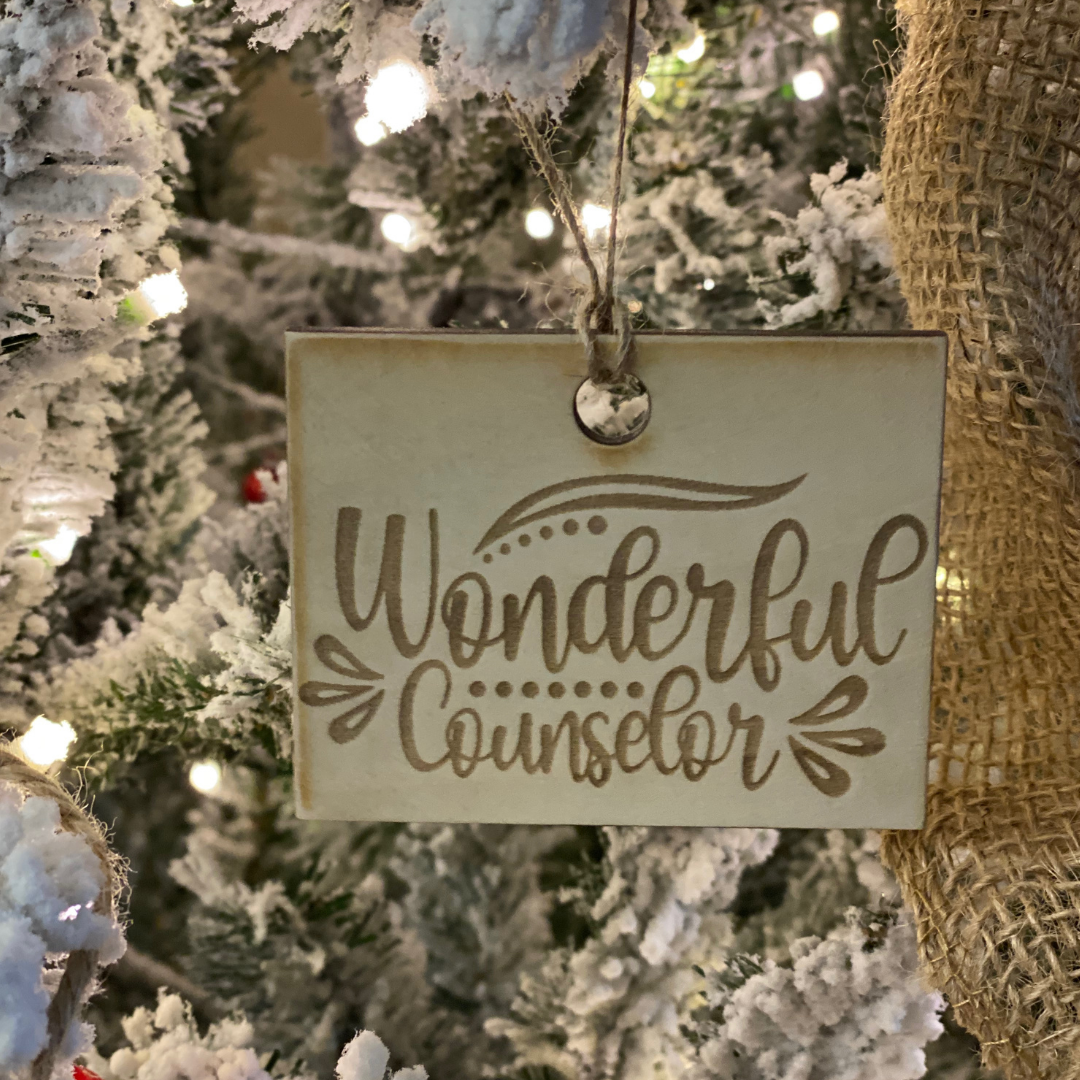 Name for Christ Christmas Ornament Set