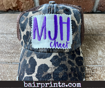 Embroidered Cheer Mom Hat