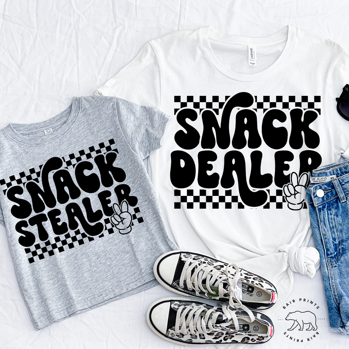 Snack Dealer OR Snack Stealer T-shirt