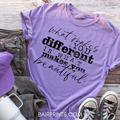 What Makes You Different Is Makes You Beautiful T-Shirt