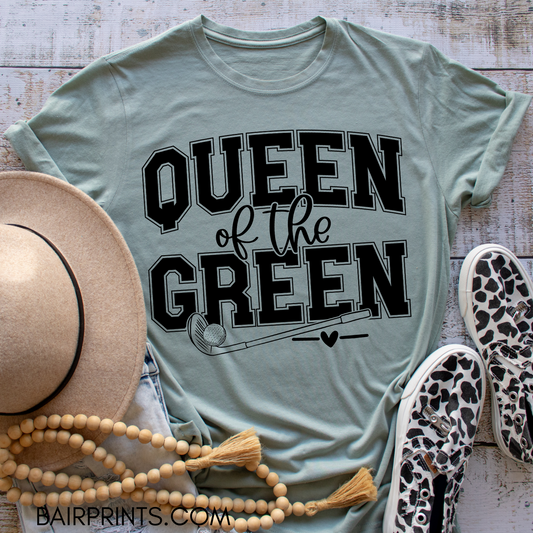 Queen of the Green Golf Tee