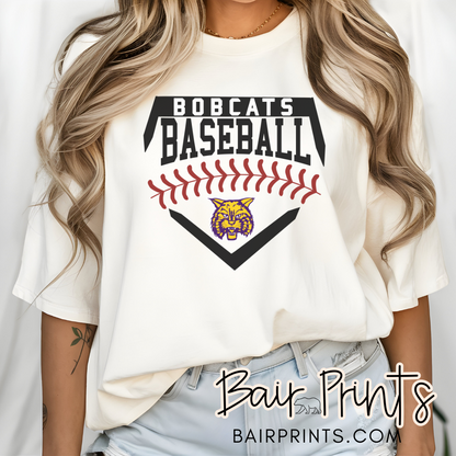 Bobcats Baseball T-Shirt