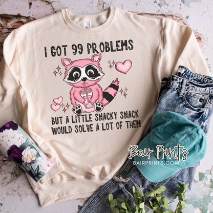 I got 99 Problems But A Little Snacky Snack Would Solve T-Shirt