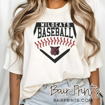 Wildcats Baseball T-Shirt