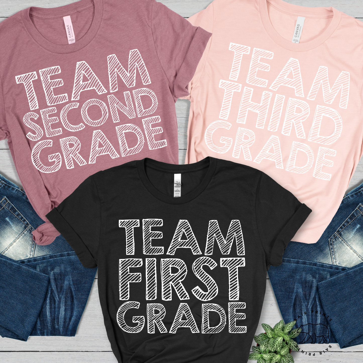 Team Grade Screen Printed T-Shirts