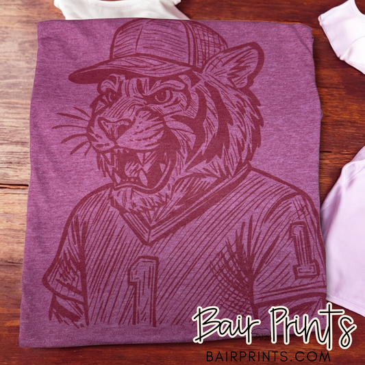 Oak Ridge Wildcats Sketch Monotone Shirt