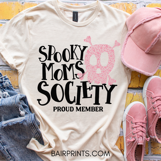 Spooky Mom's Society T-Shirt