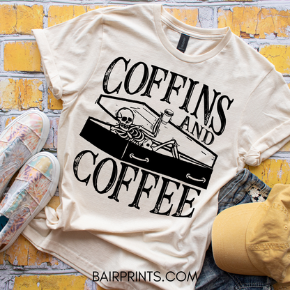 Coffins and Coffee T-Shirt