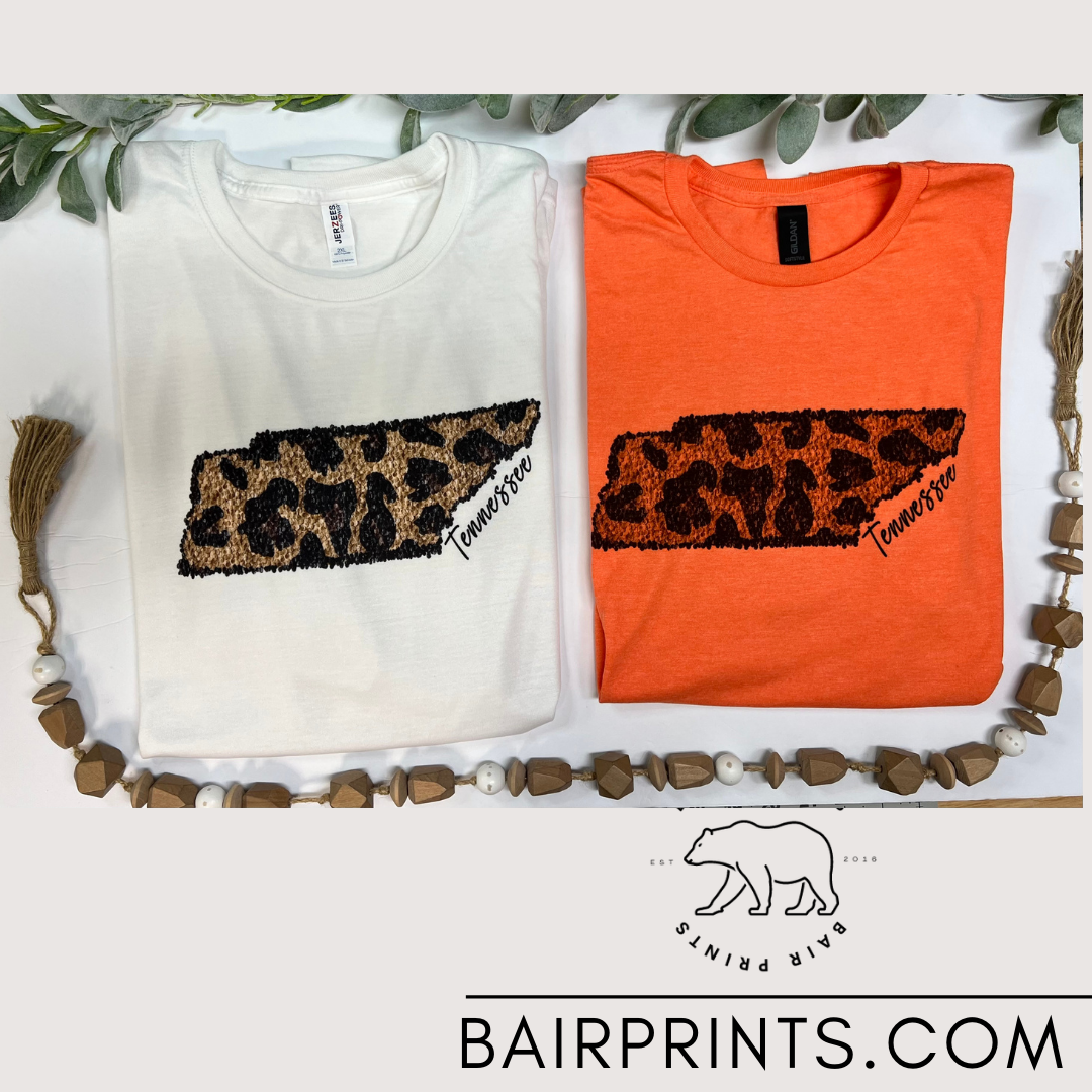 Leopard Tennessee State T-Shirt
