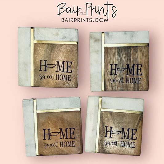 Home Sweet Home Tennessee Coaster Ready to Ship