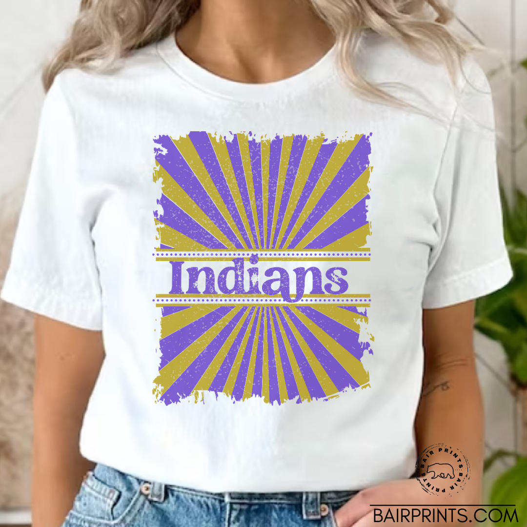 Indians Vintage Burst Tee T-Shirt