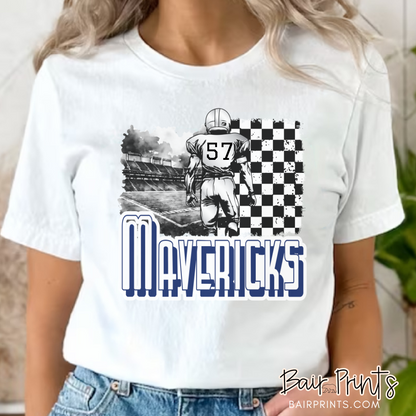 Mavericks Stadium Football T-Shirt