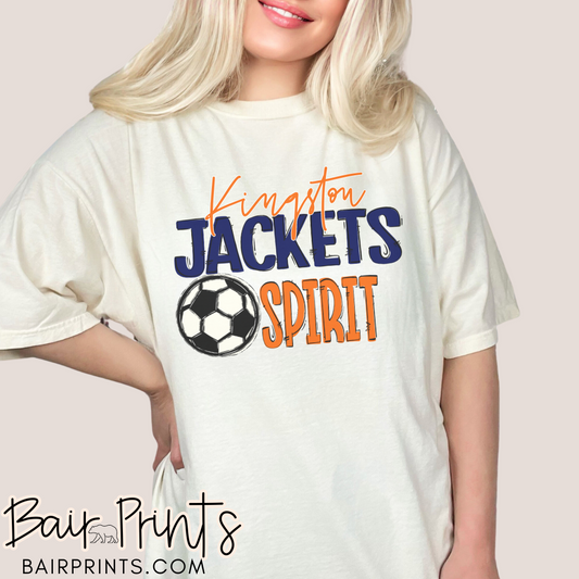 Kingston Jackets Spirit Soccer T-Shirt