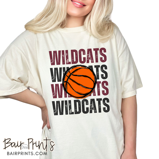 Wildcats Wildcats Wildcats Basketball Shirt