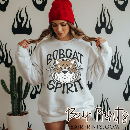 Bobcat Spirit Mascot Shirt