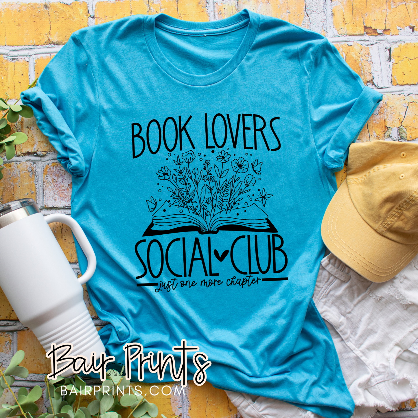 Book Lovers Social Club Graphic T-Shirt