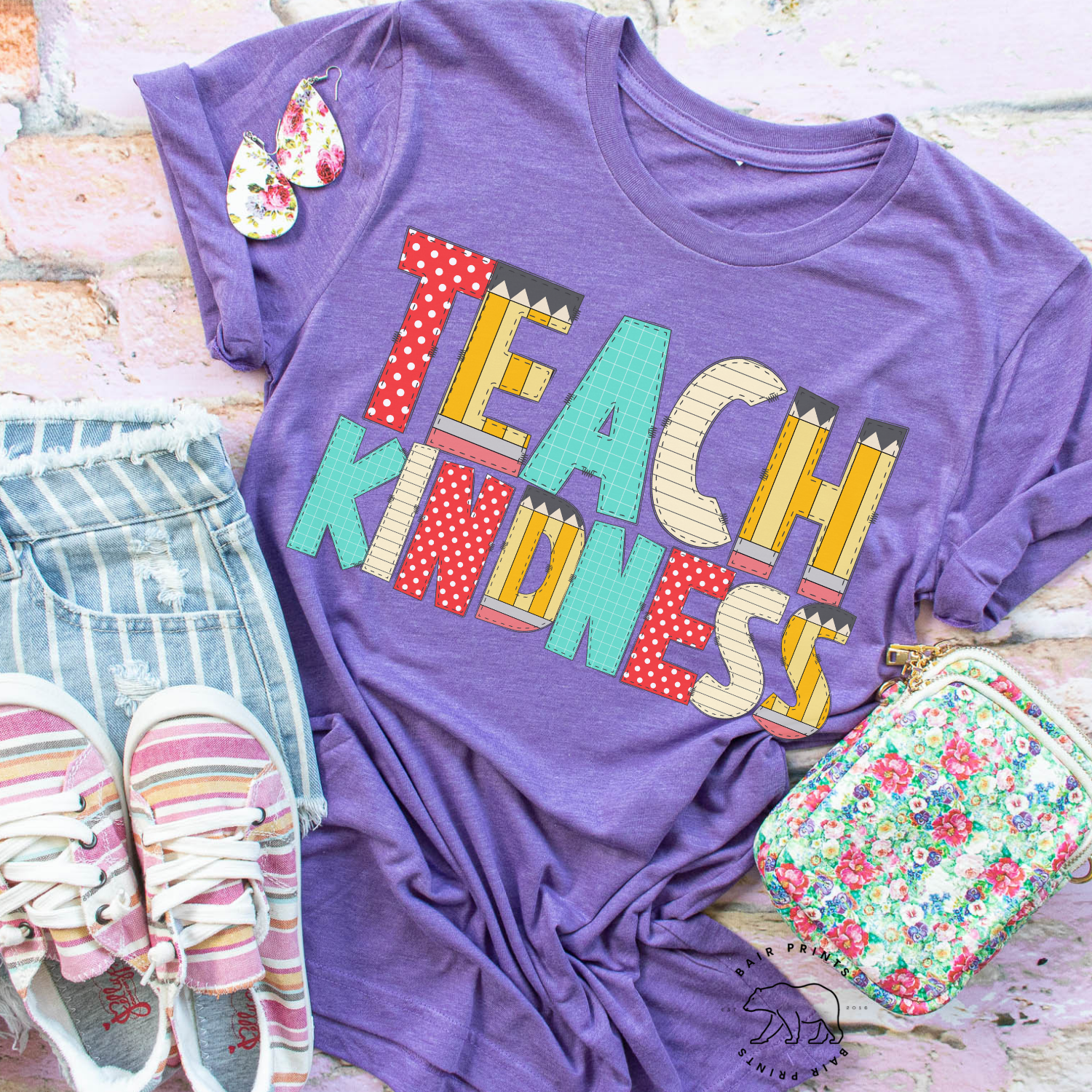 Teach Play Love Teacher Shirt – Bair Prints