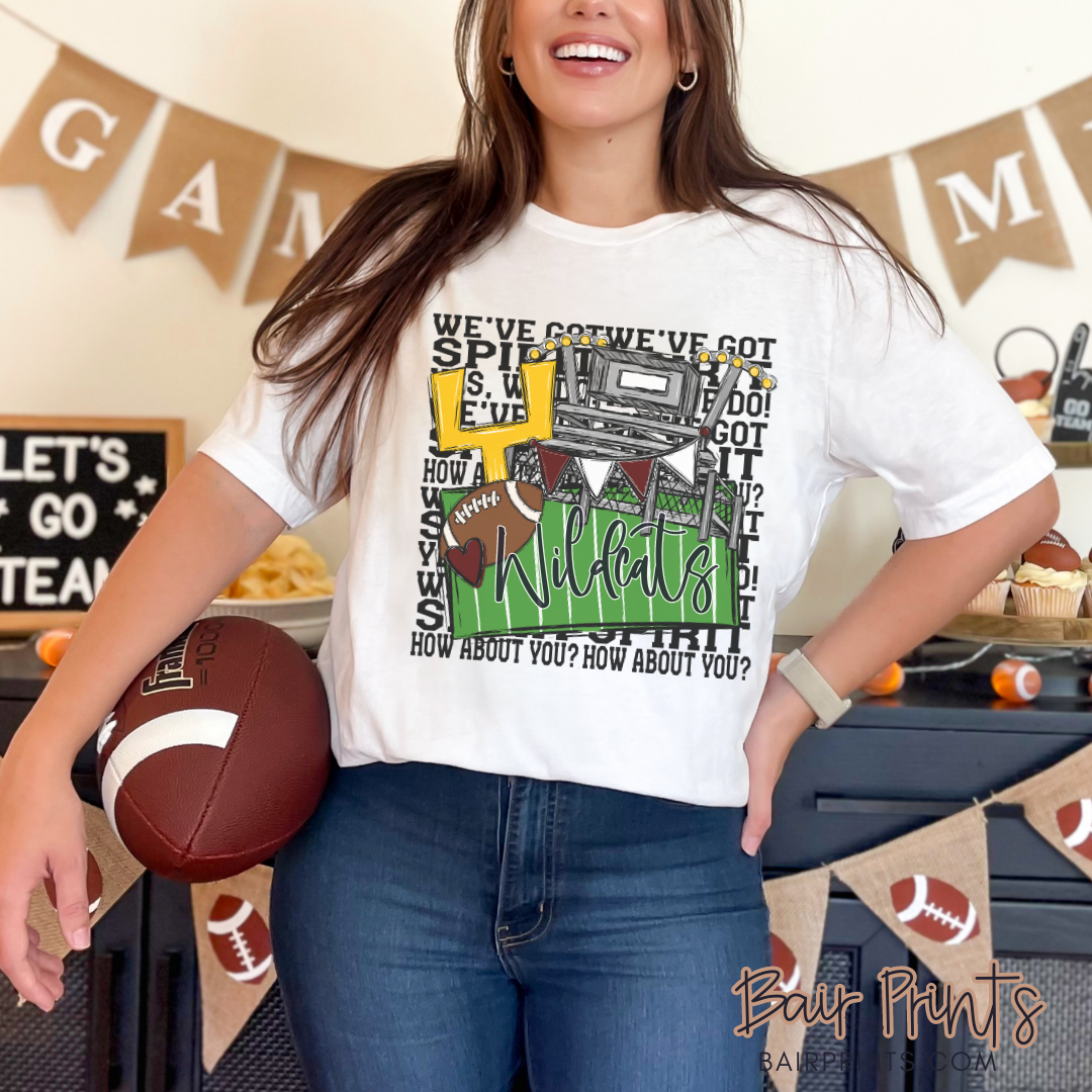 We've Got Spirit Wildcats Graphic T-Shirt