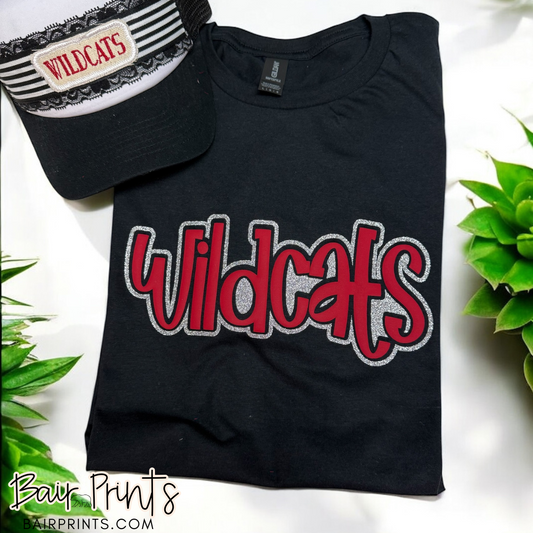 Glitter and Puff Mascot Shirt