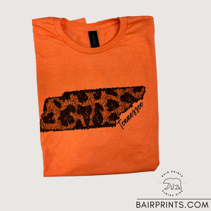 Leopard Tennessee State T-Shirt