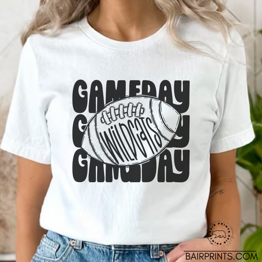 Stacked Game Day Wildcat Tshirt
