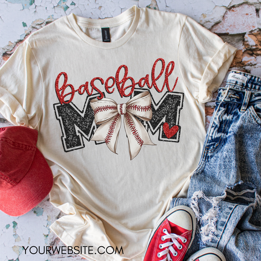 Croquet Baseball Mom Shirt