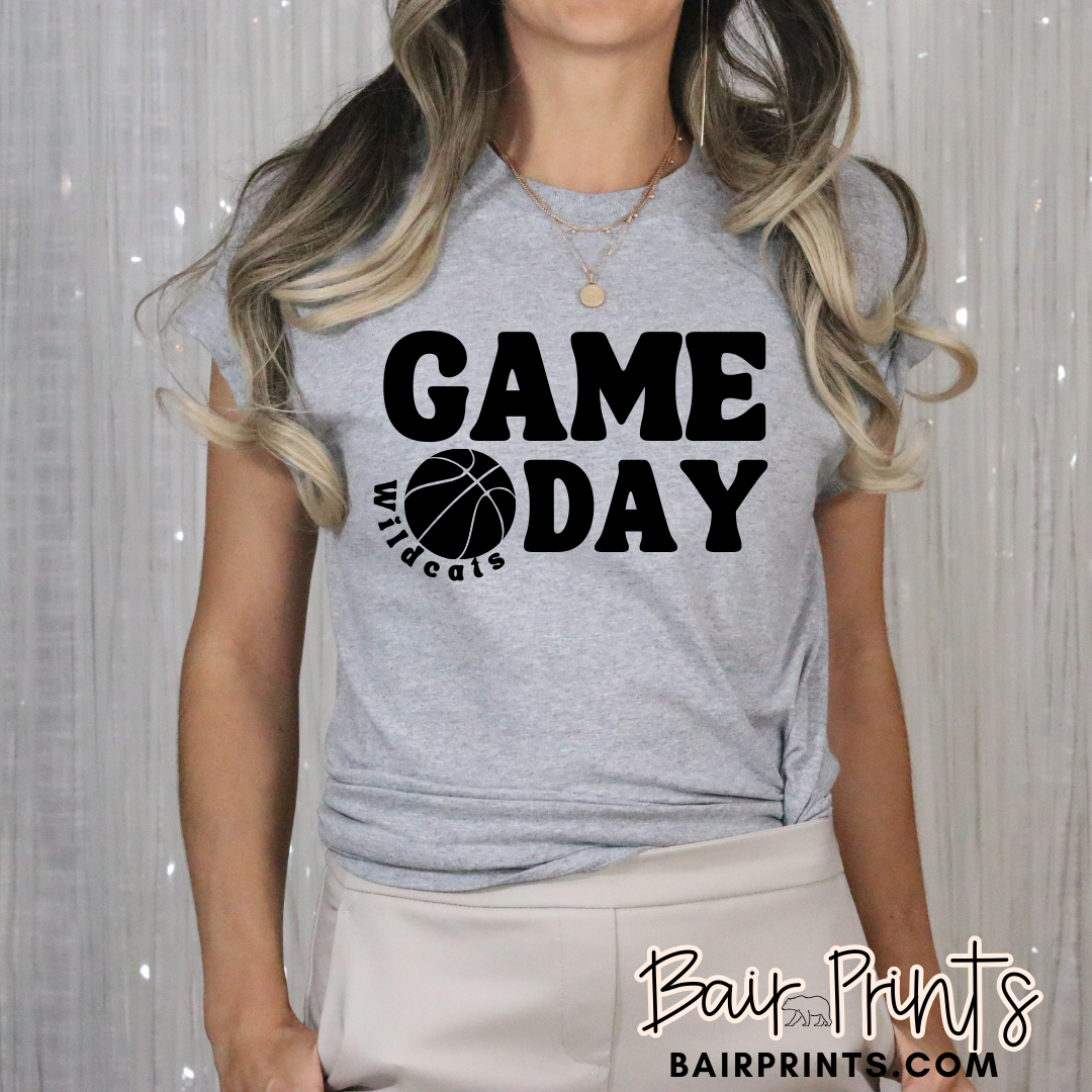 Game Day Wildcats Basketball Shirt