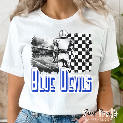 Blue Devils Football Stadium T-Shirt