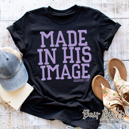 Made in his Image Screen Printed T-Shirt