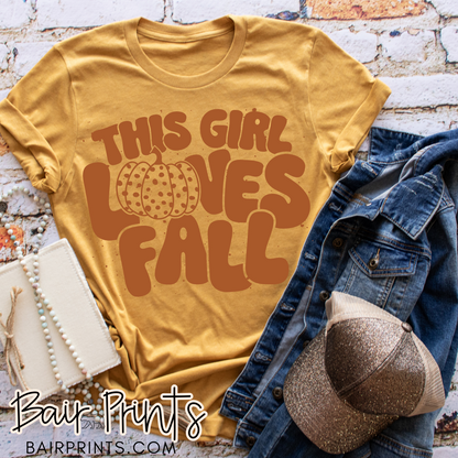 This Girl Love Fall Tee