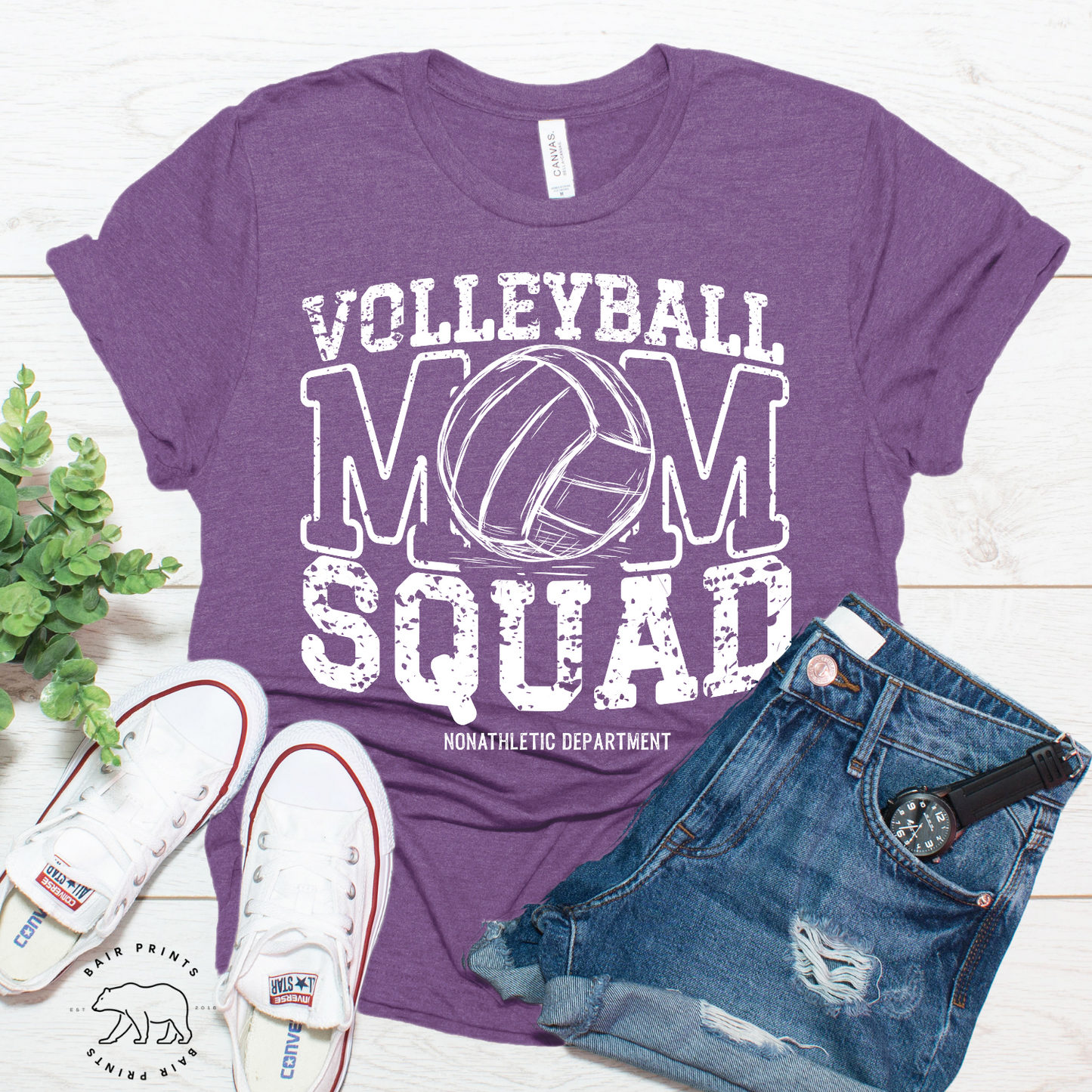 Volleyball Mom Screen Printed Tee