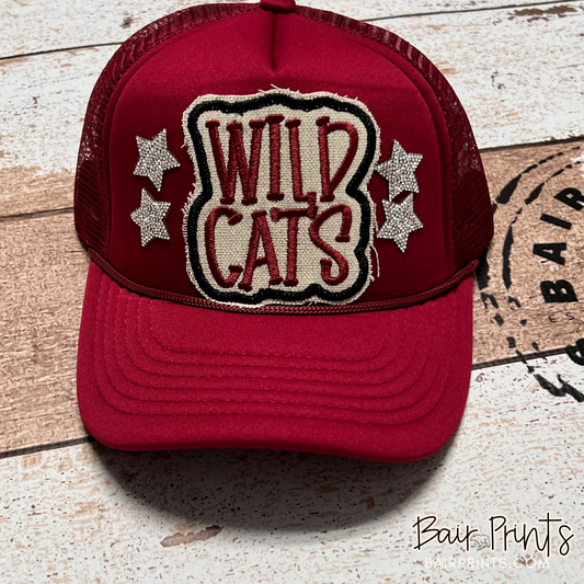 Wildcats Foam Trucker Hat Ready to Ship