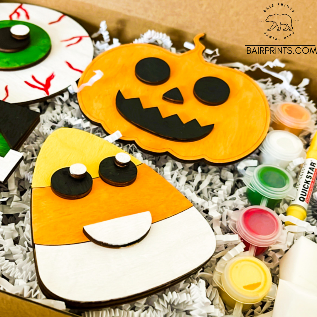 Kids Halloween Wood DIY Kit