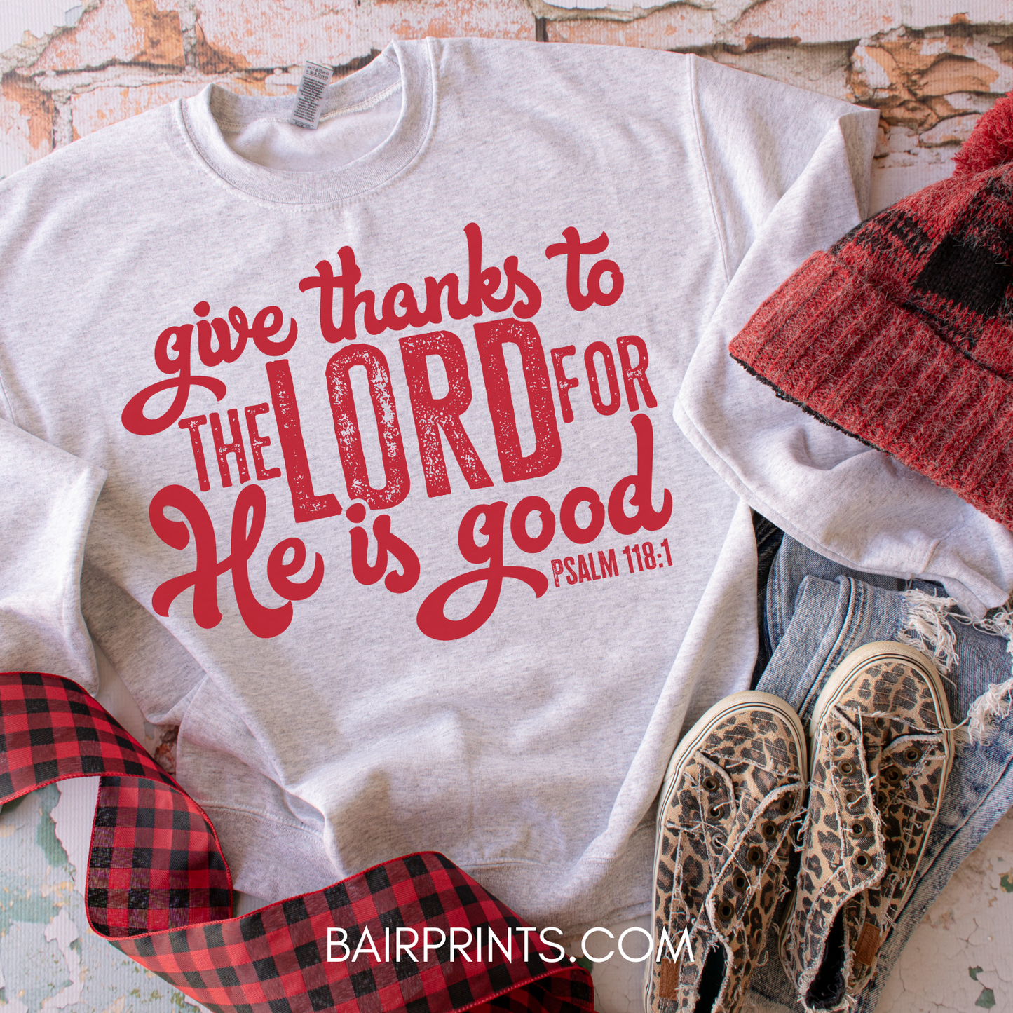 Give Thanks to the Lord for he is Good T-Shirt