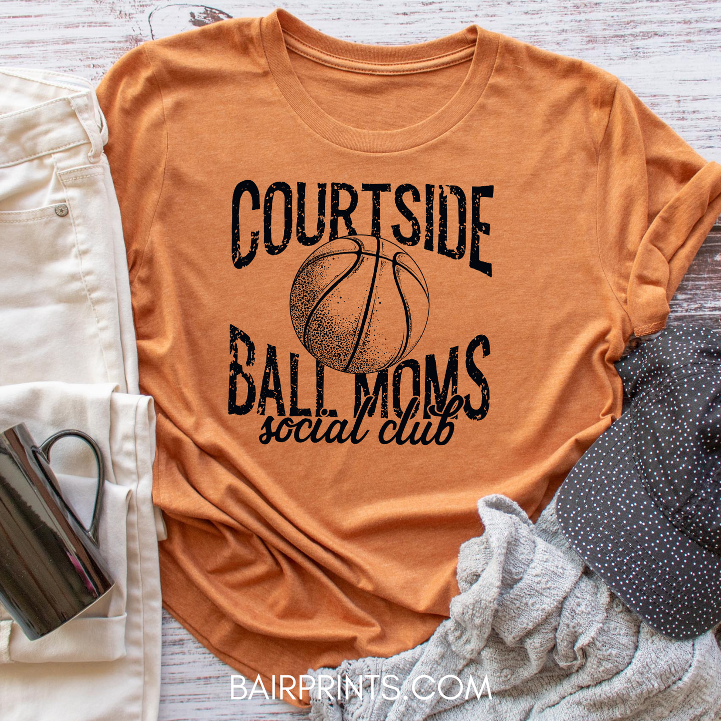 Courtside Ball Moms Social Club T-Shirt