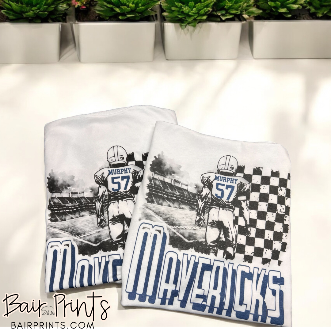 Mavericks Stadium Football T-Shirt