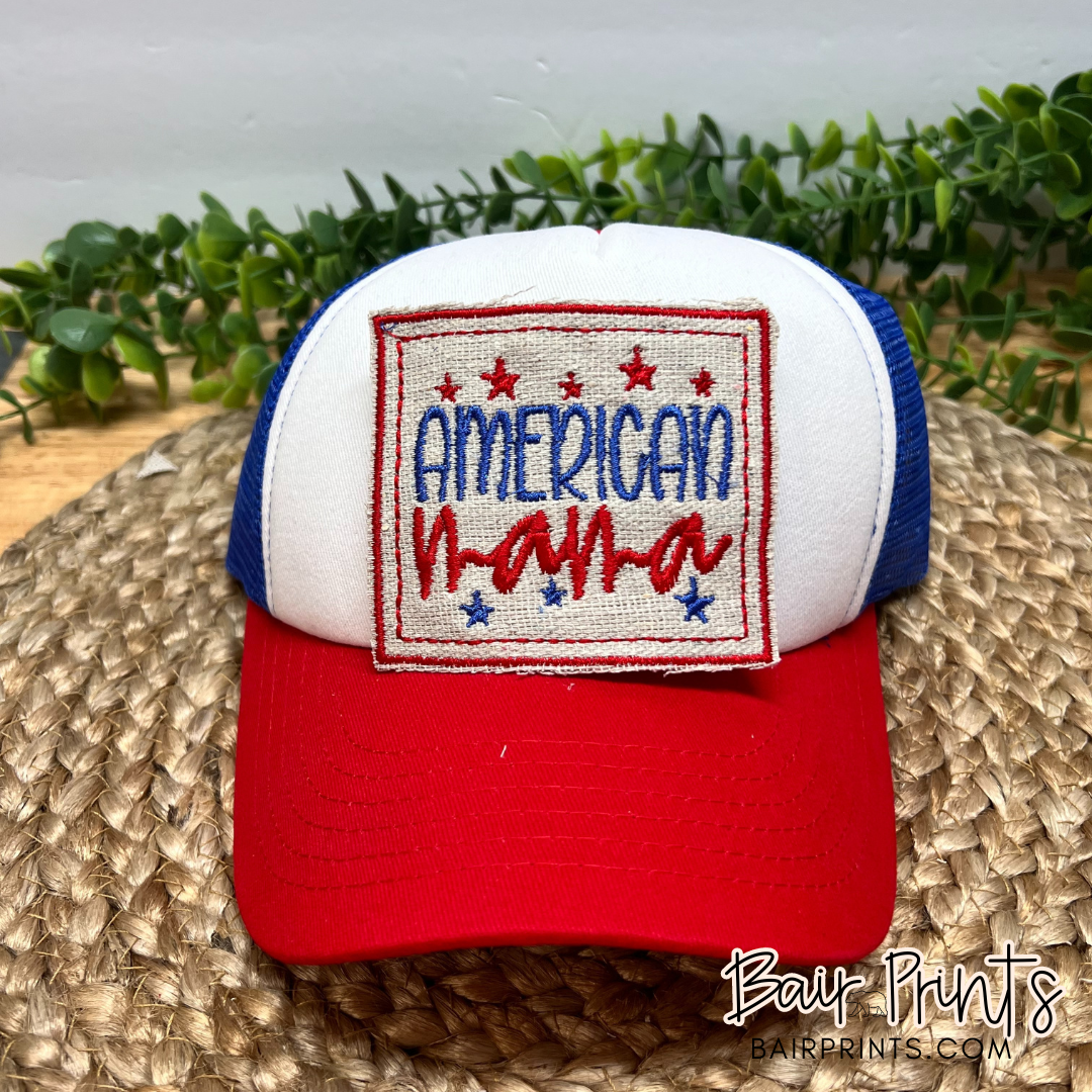 American Mama Foam Trucker Hat