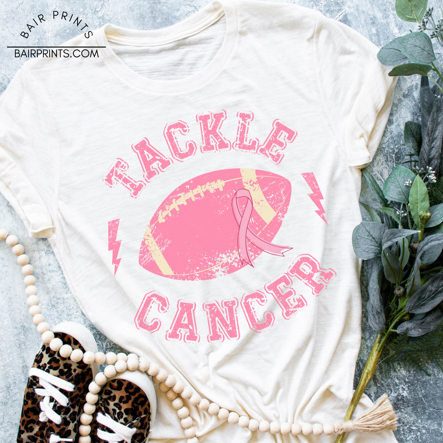 Tackle Cancer Breast Cancer Awareness Shirt