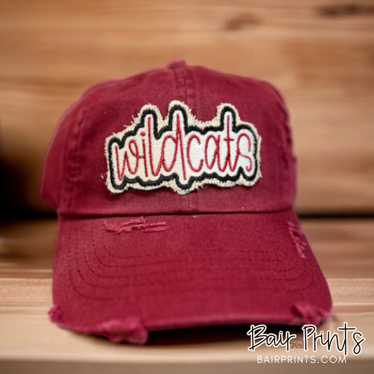 Wildcats Raggy patch hat