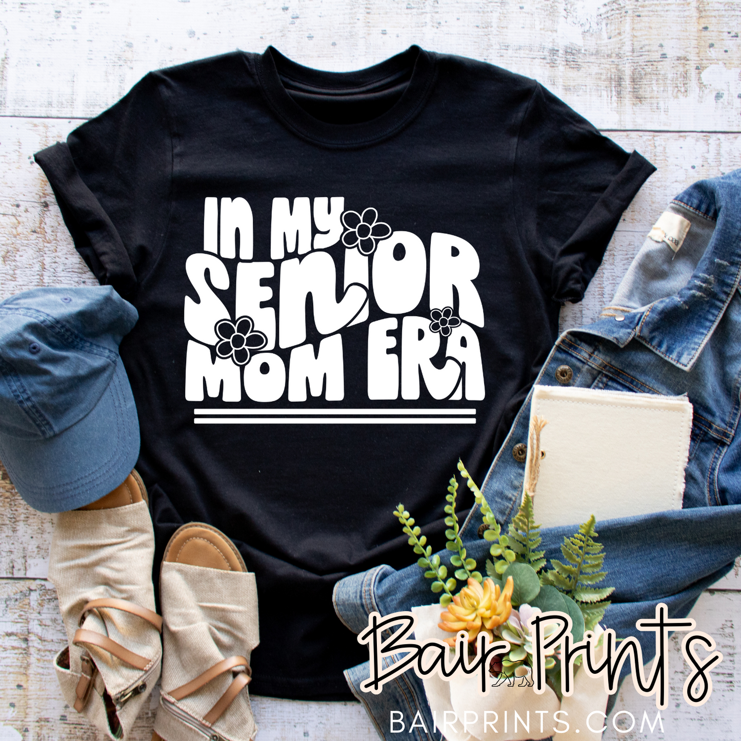 In My Senior Mom Era T-Shirt